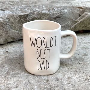 Rae Dunn WORLD’S BEST DAD Ceramic Mug